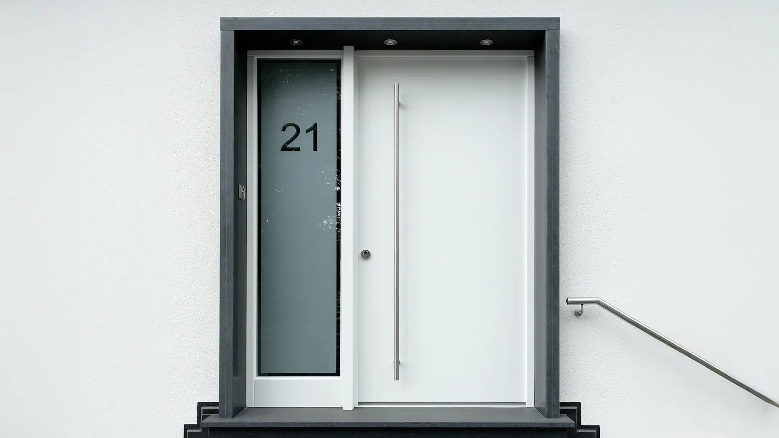 Haustür – ruhige Optik und präzise Anschlüsse