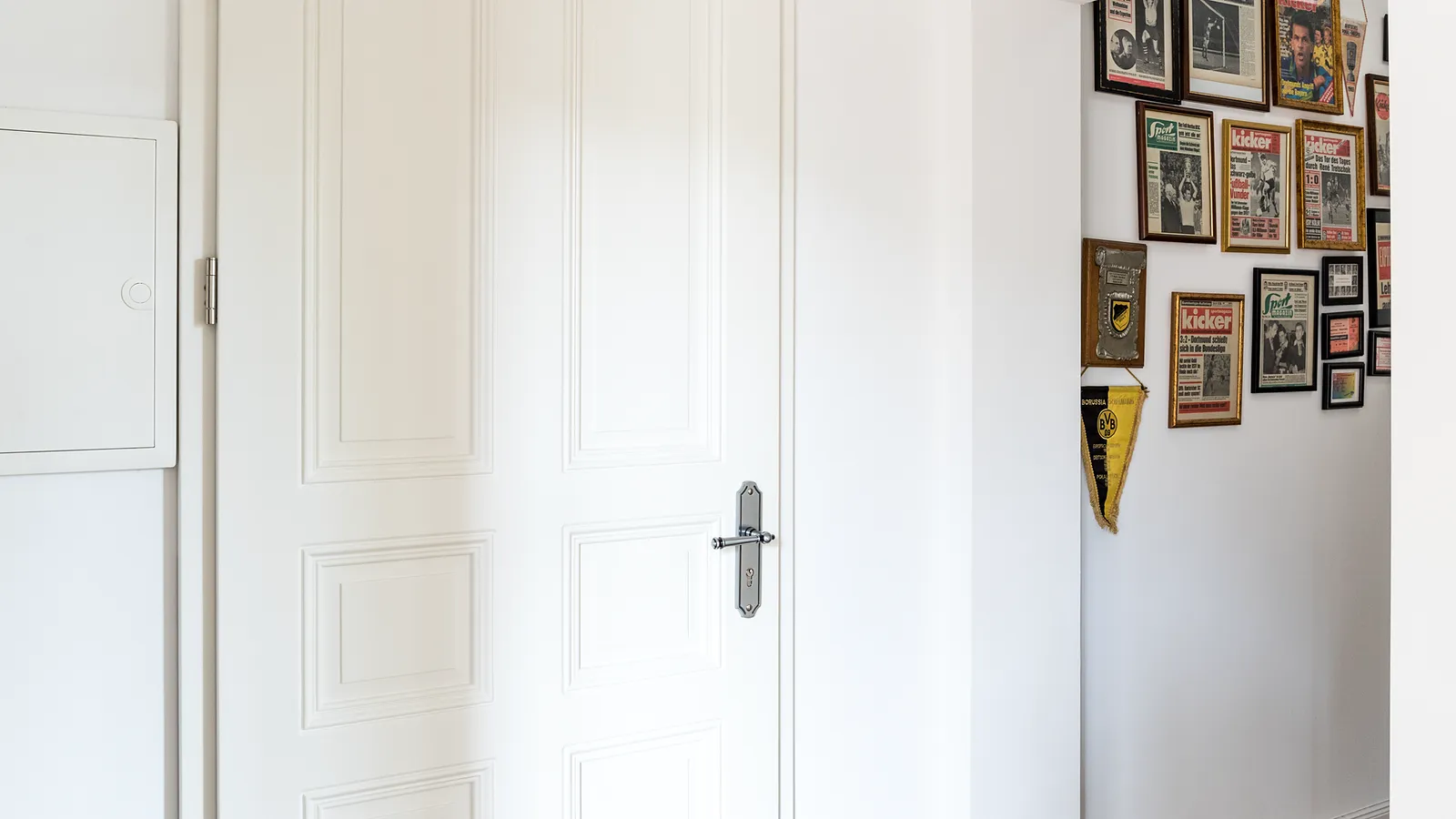 Wohneingangstür – ruhige Optik mit präziser Zarge