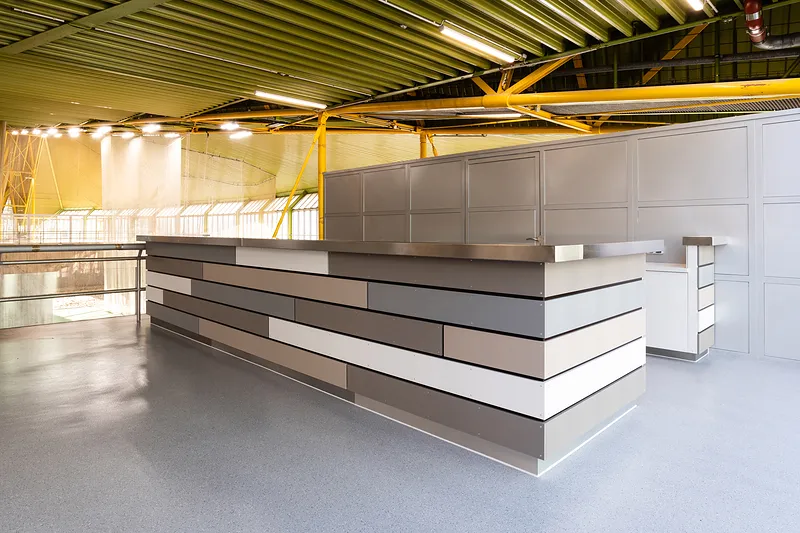 Kundenfluss und Geometrie