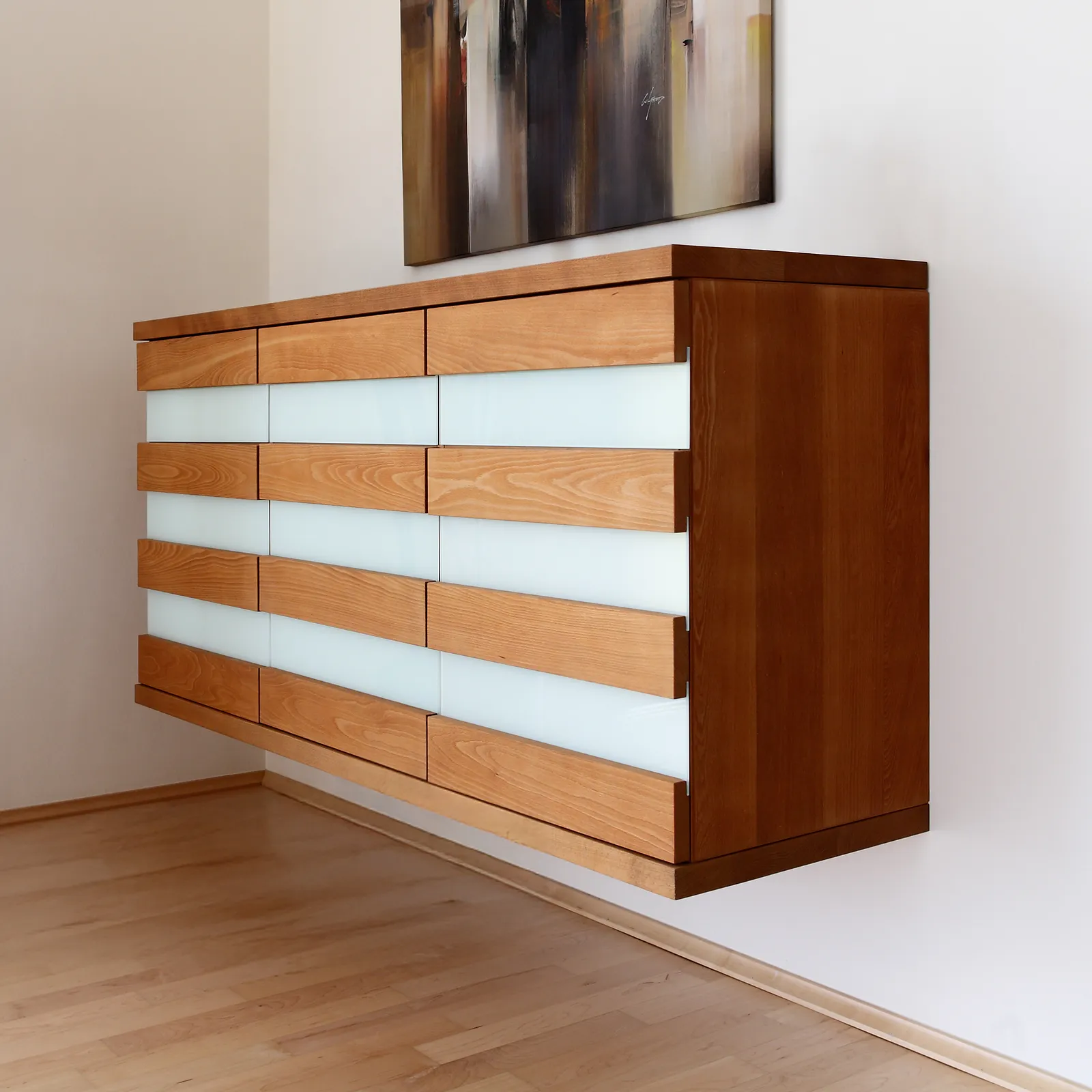 Detail einer maßgefertigten Front